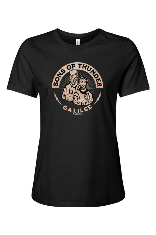 Sons of Thunder - Apostles James and John - Ladies Tee