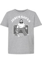 Jesus Saves - Hockey - Kids Tee