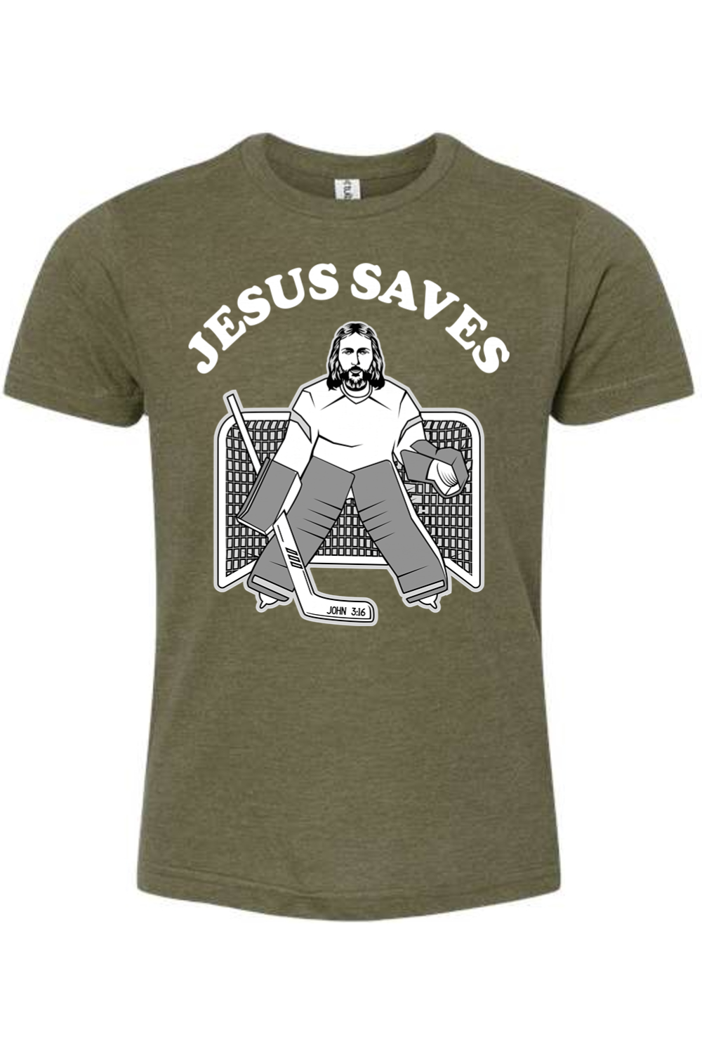 Jesus Saves - Hockey - Kids T-Shirt