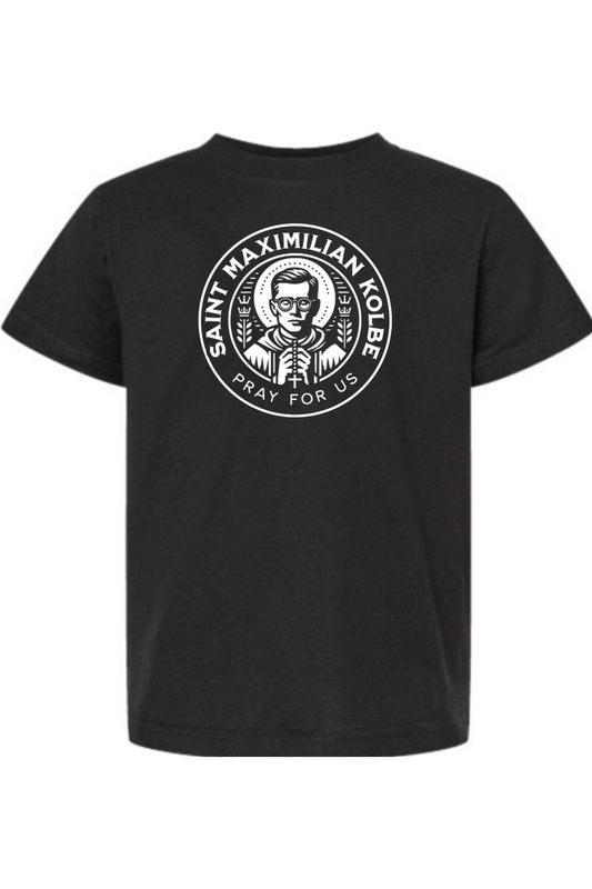 St. Maximilian Kolbe - Pray for Us - Kids Tee