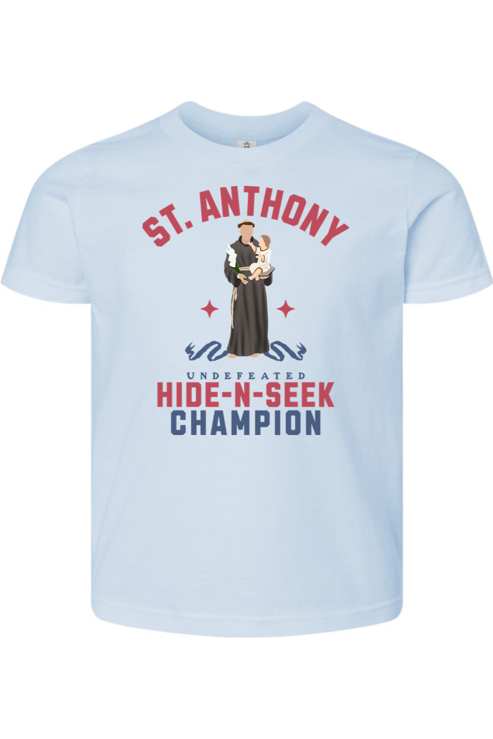 St. Anthony (Undefeated Hide and Seek Champion) - Kids Tee