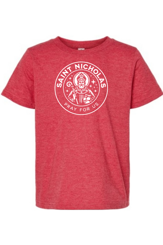 St. Nicholas - Pray for Us - Kids Tee