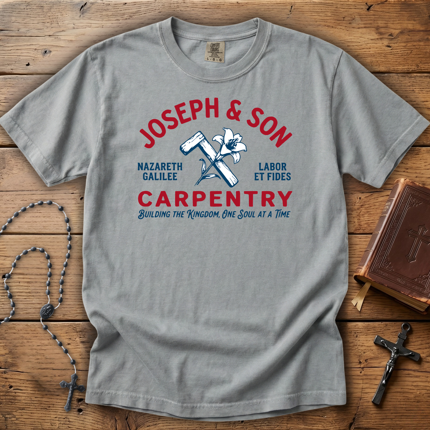 Joseph & Son Carpentry | Comfort Colors Tee
