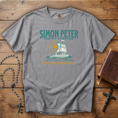 Simon Peter Fishing Charters | Comfort Colors Tee