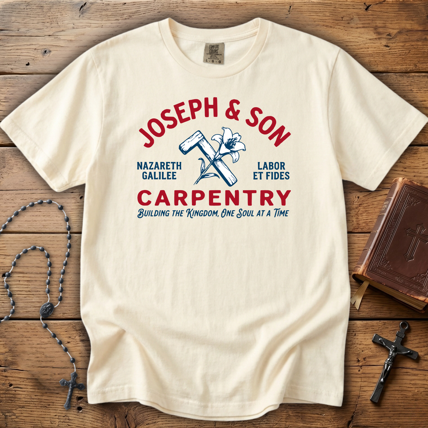 Joseph & Son Carpentry | Comfort Colors Tee