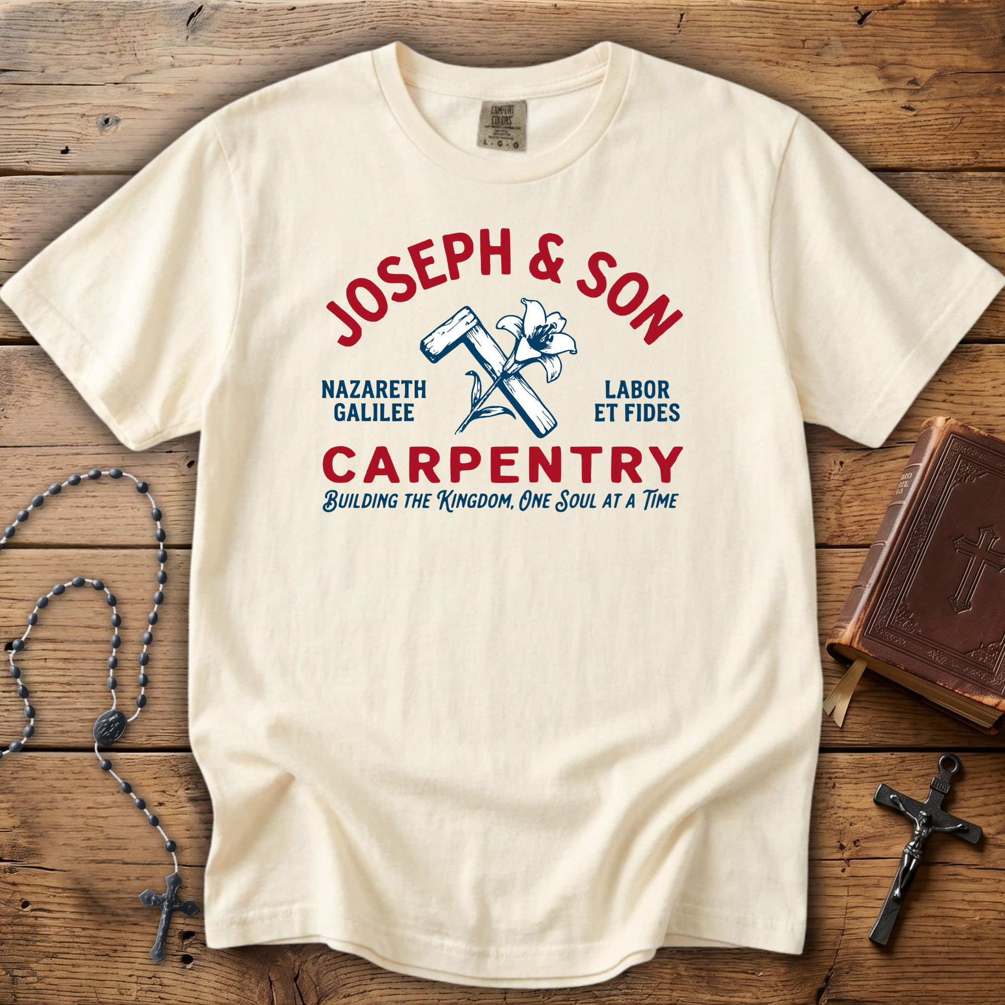 Joseph & Son Carpentry - Comfort Colors t-shirt