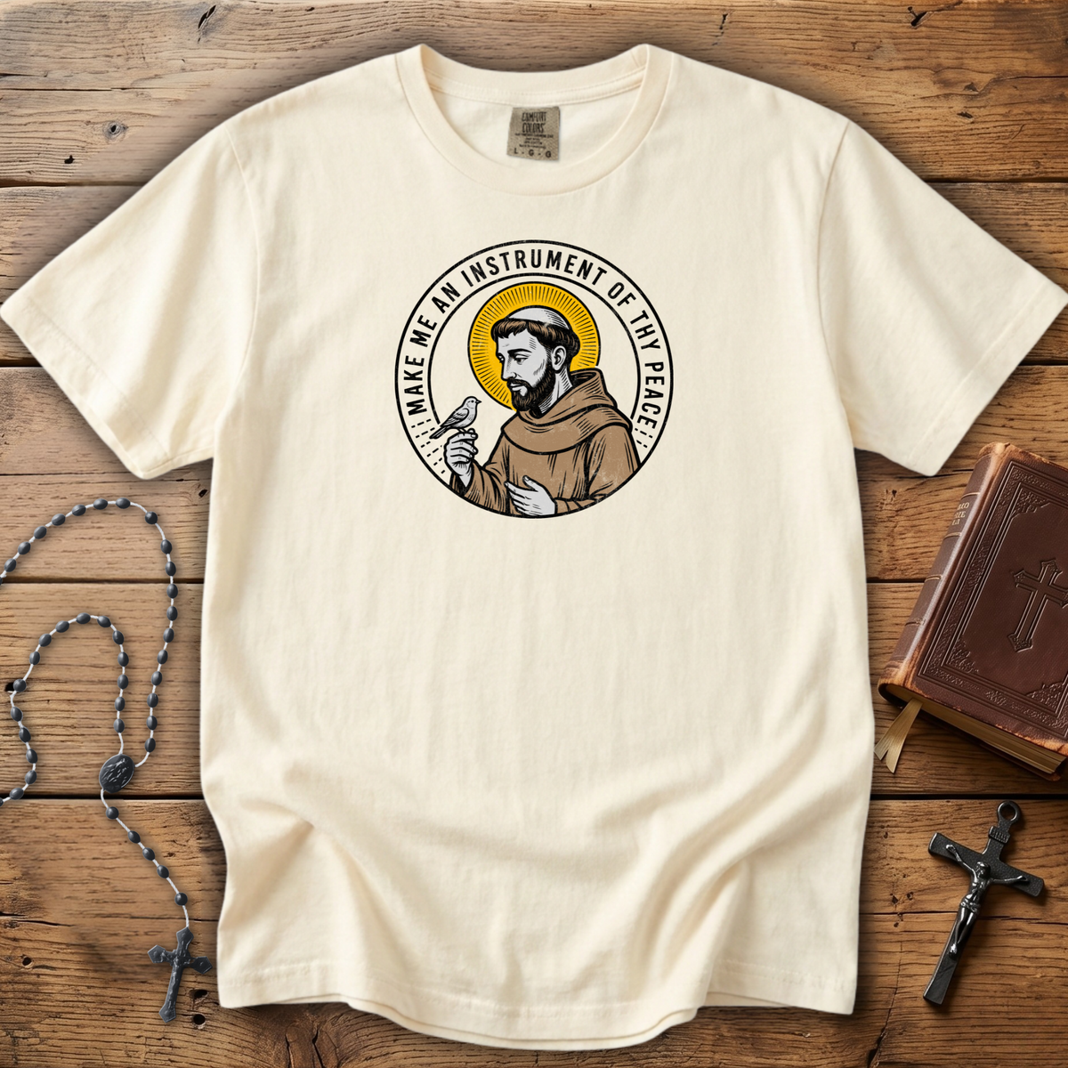 Make Me An Instrument Of Thy Peace | Comfort Colors Tee