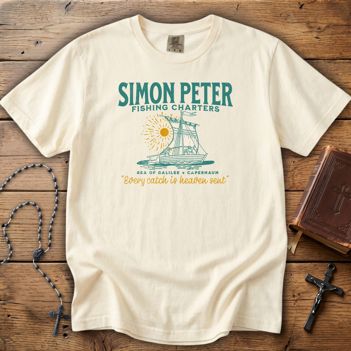 Simon Peter Fishing Charters | Comfort Colors Tee