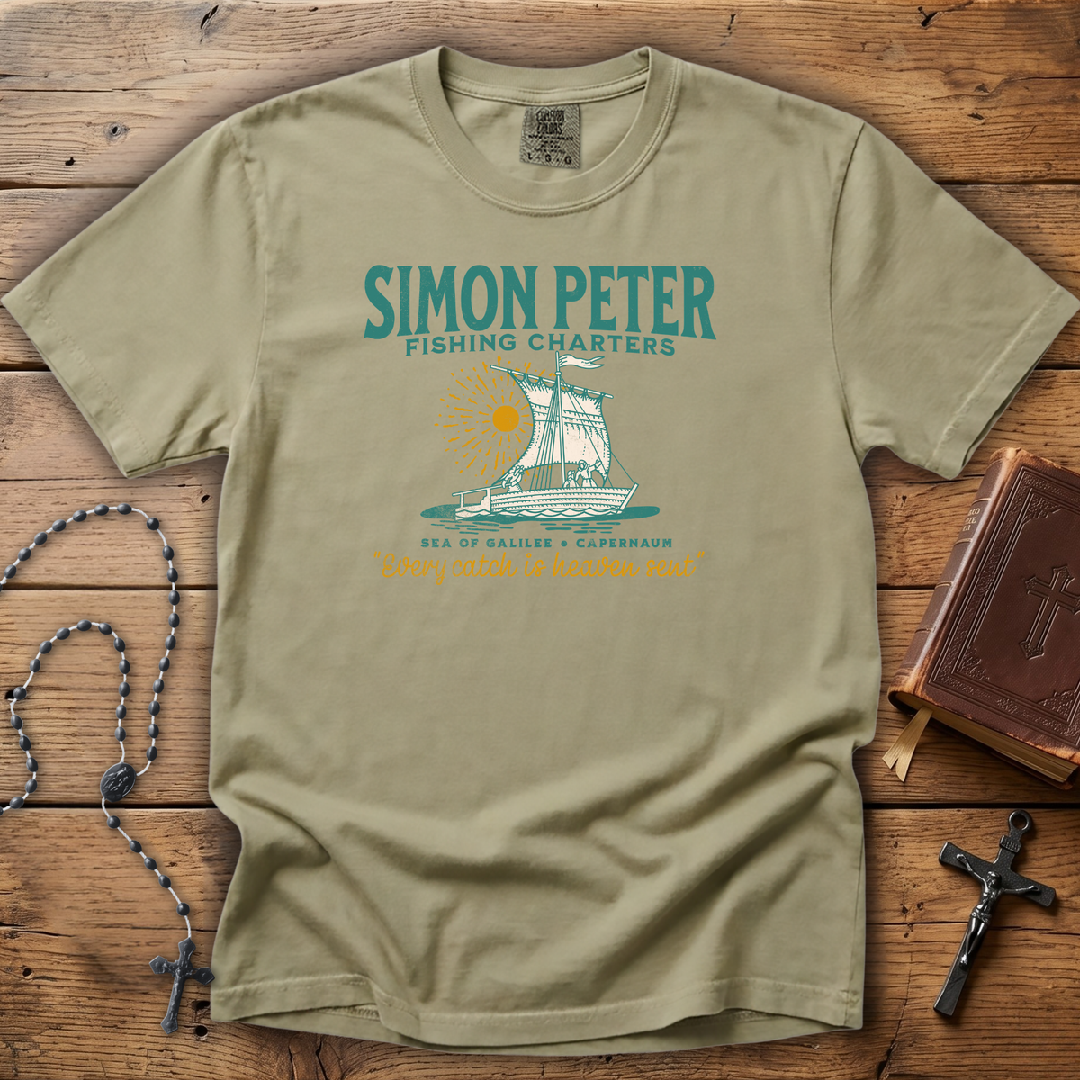 Simon Peter Fishing Charters | Comfort Colors Tee