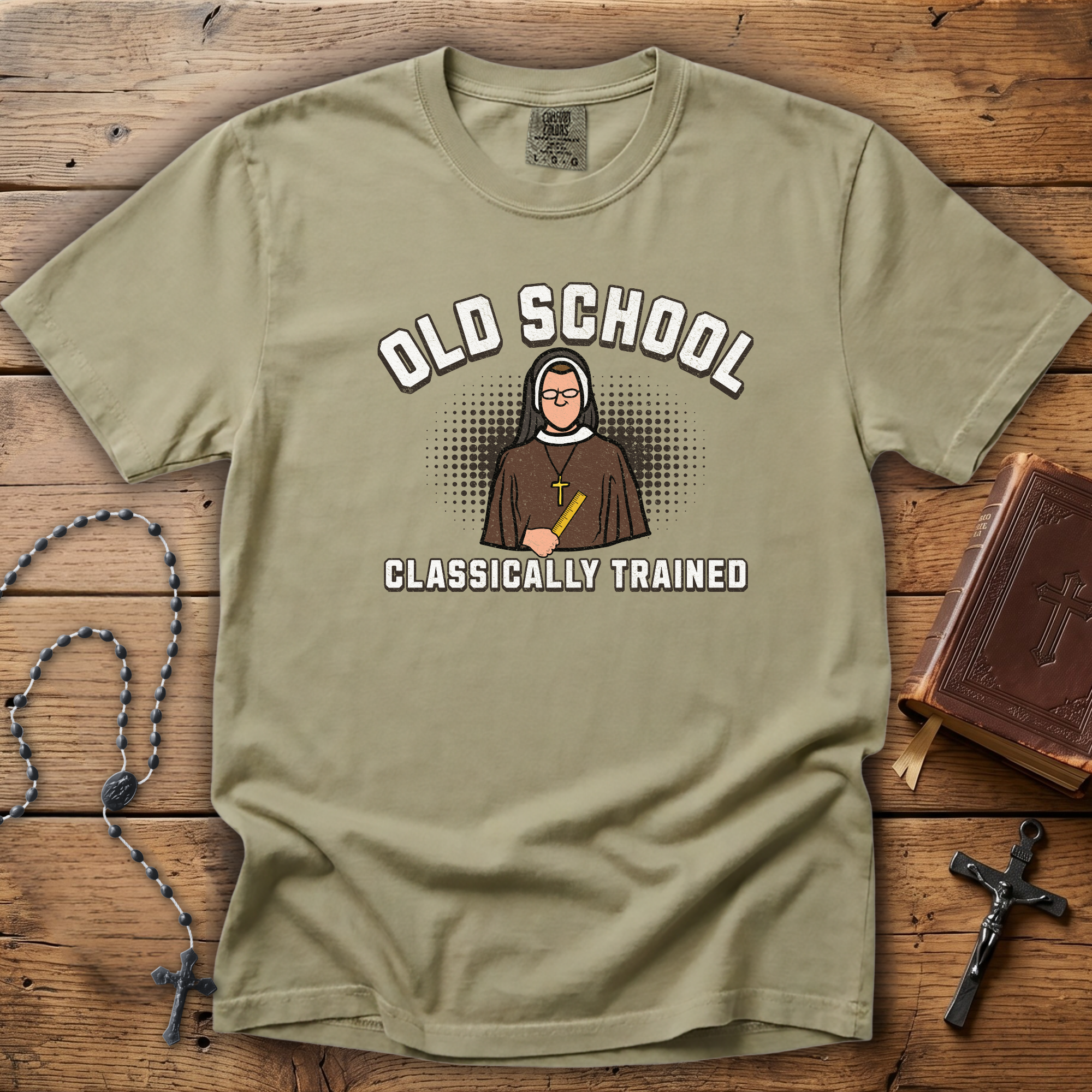 Old School (Classically Trained) - Comfort Colors Tee