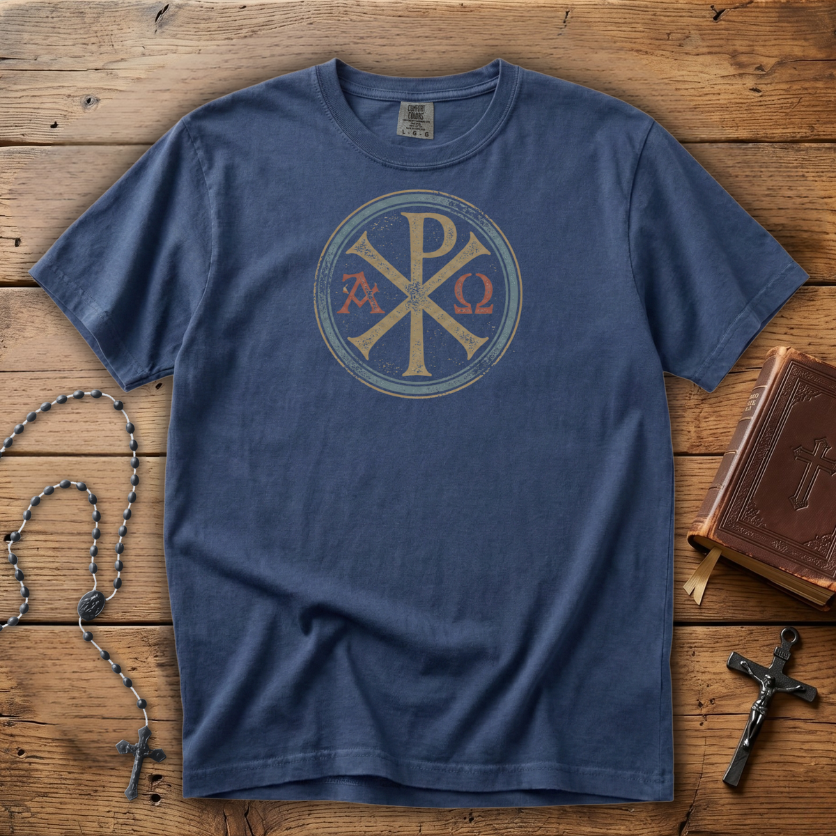 Chi Rho | Comfort Colors Tee