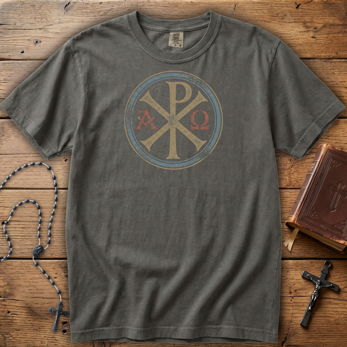 Chi Rho | Comfort Colors Tee