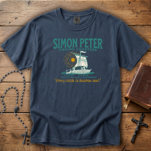 Simon Peter Fishing Charters | Comfort Colors Tee