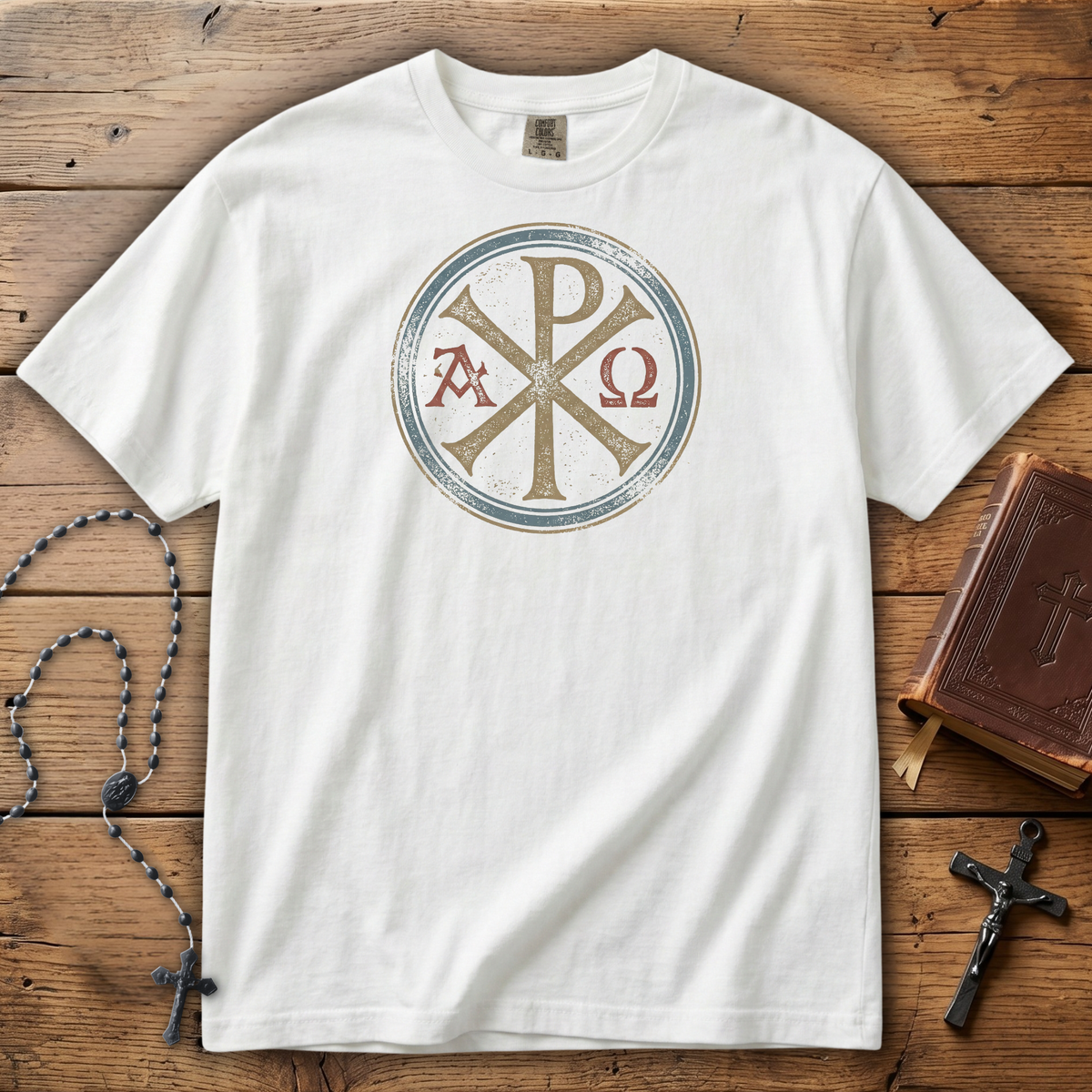 Chi Rho | Comfort Colors Tee