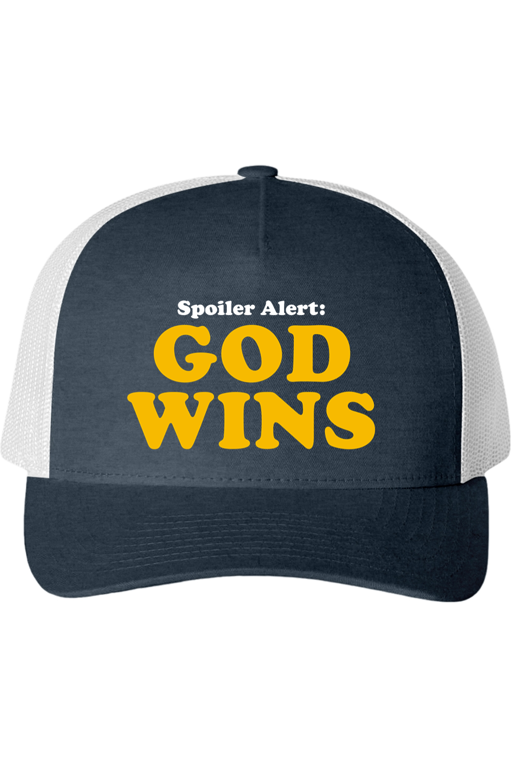 Spoiler Alert - God Wins - Snapback Cap