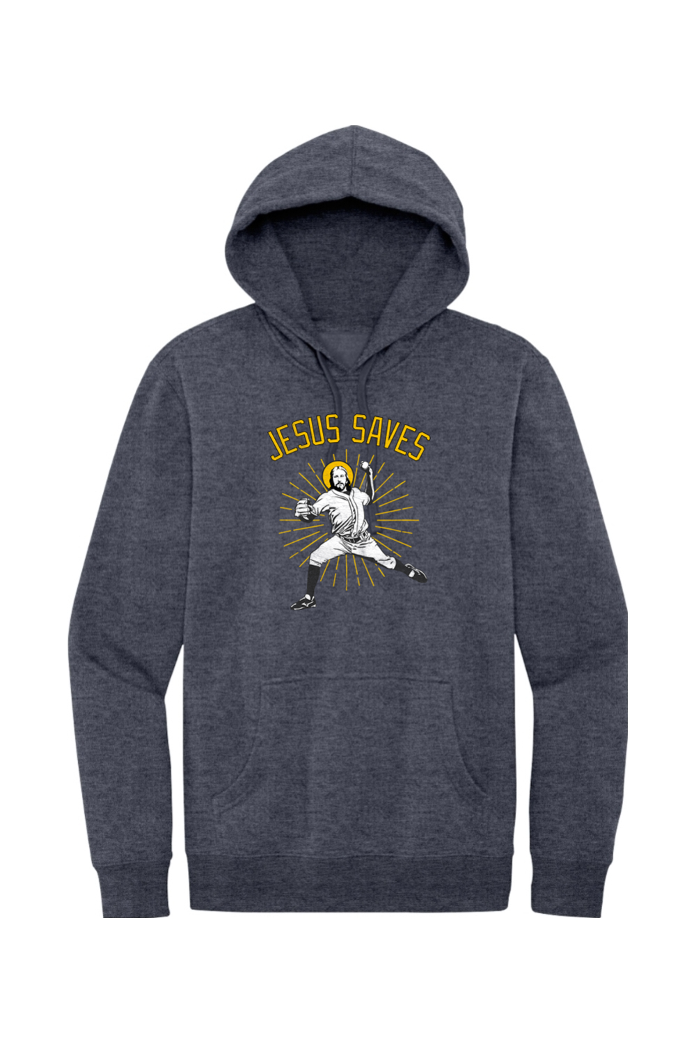 Jesus Saves (Baseball) - Fleece Hoodie