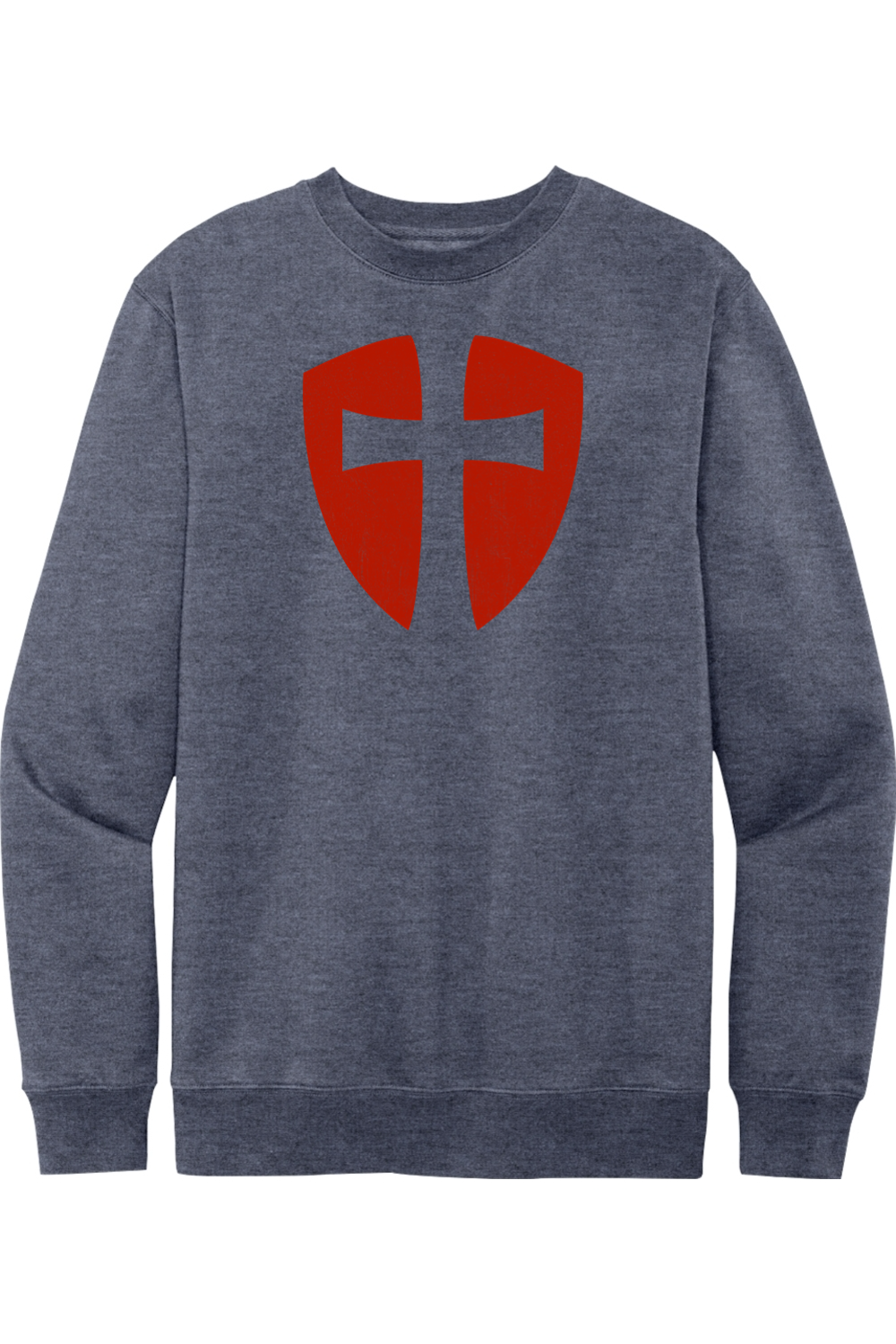 Knights Templar Cross Shield - Fleece Crew