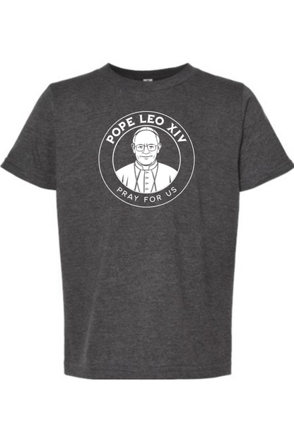 Pope Leo XIV (Pray for Us) - Kids Tee