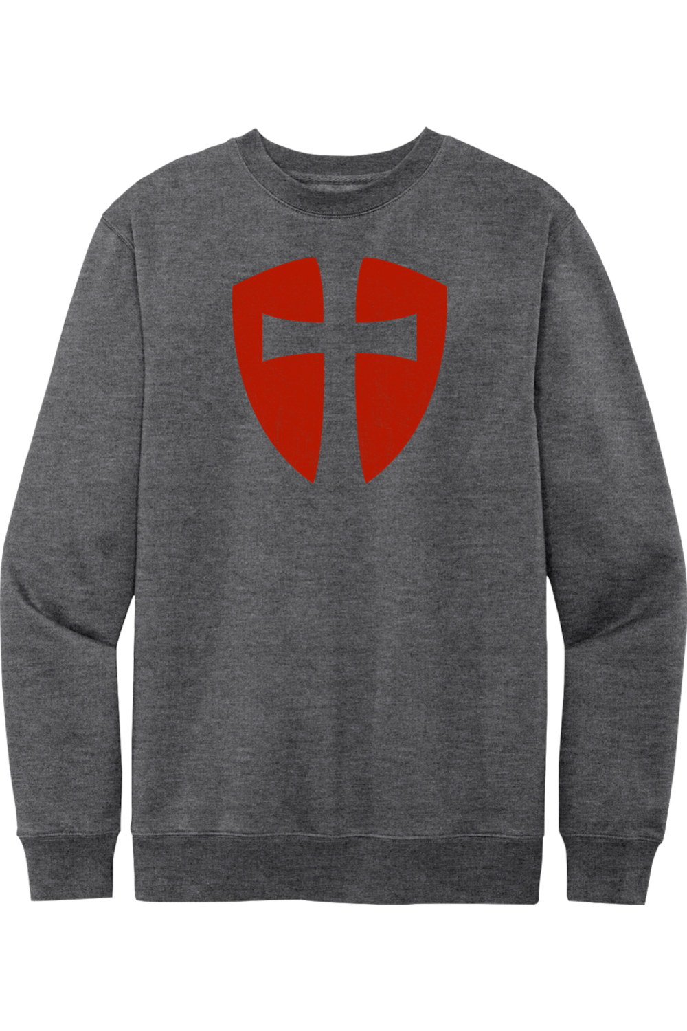 Knights Templar Cross Shield - Fleece Crew