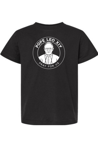 Pope Leo XIV (Pray for Us) - Kids Tee
