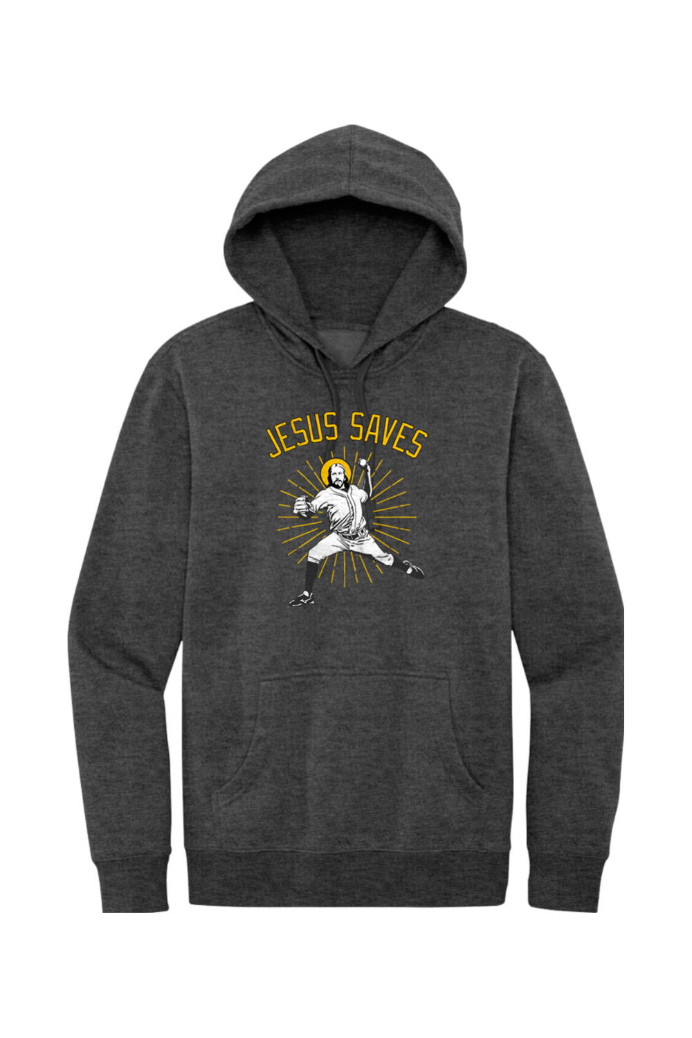 Jesus Saves (Baseball) - Fleece Hoodie