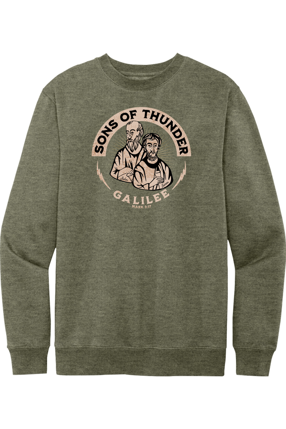 Sons of Thunder - James & John - Fleece Crew