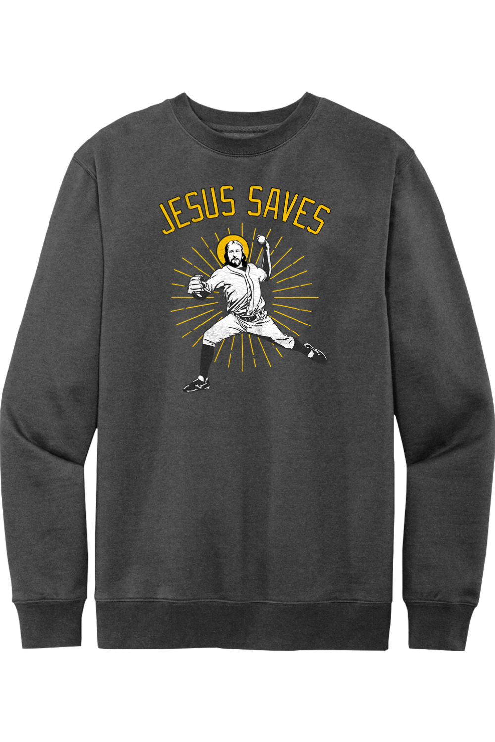 Jesus Saves (Baseball) - Fleece Crew