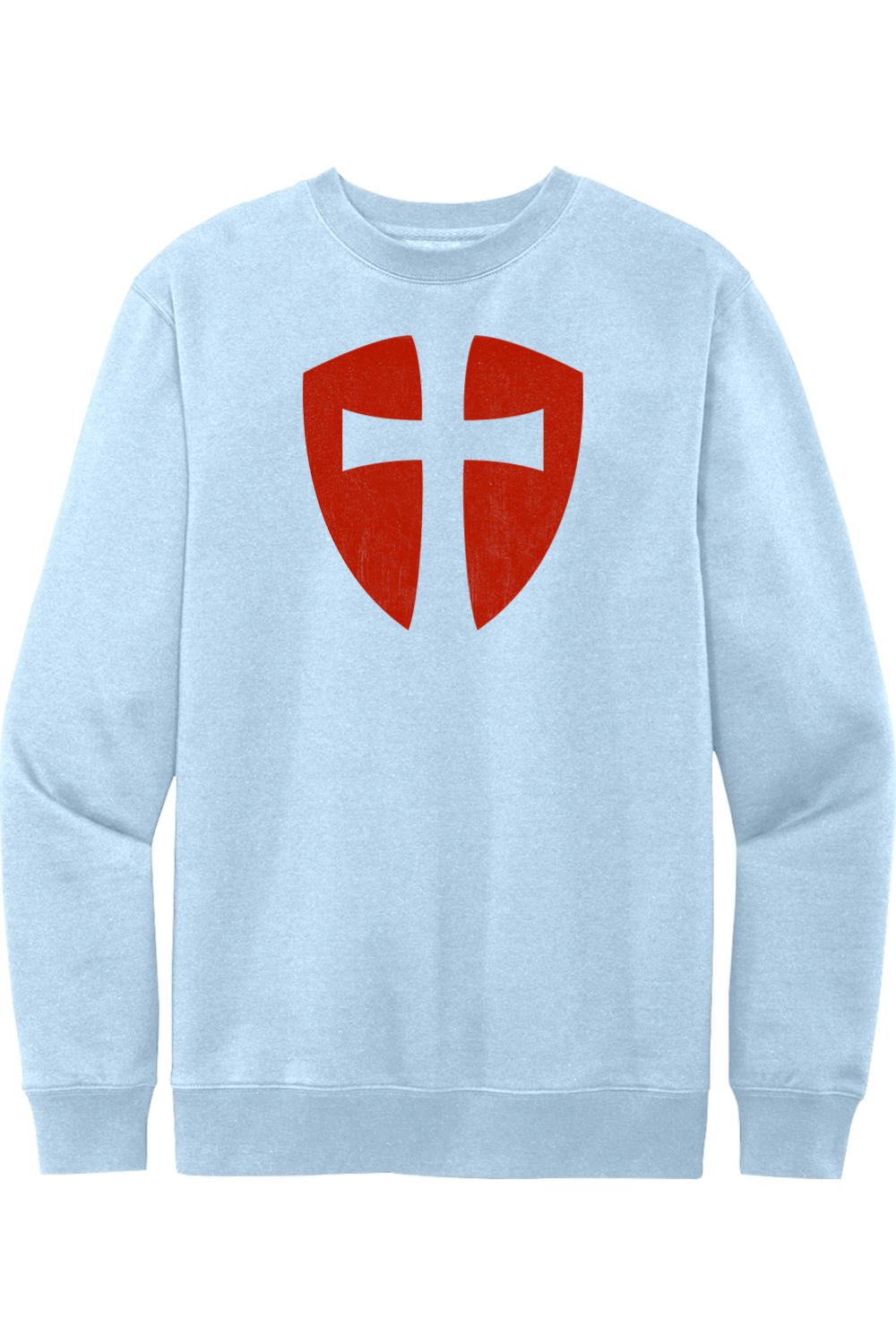 Knights Templar Cross Shield - Fleece Crew