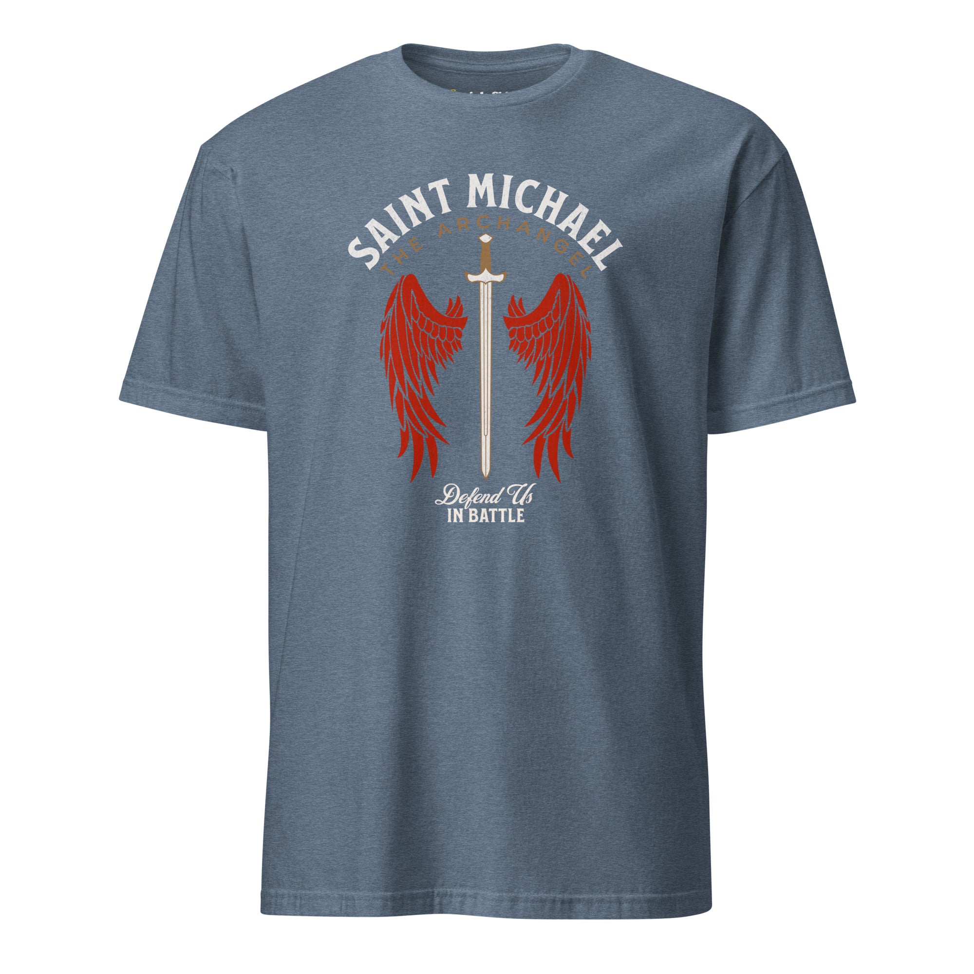 St. Michael (Defend Us In Battle) - T-Shirt – Disciple Shirts