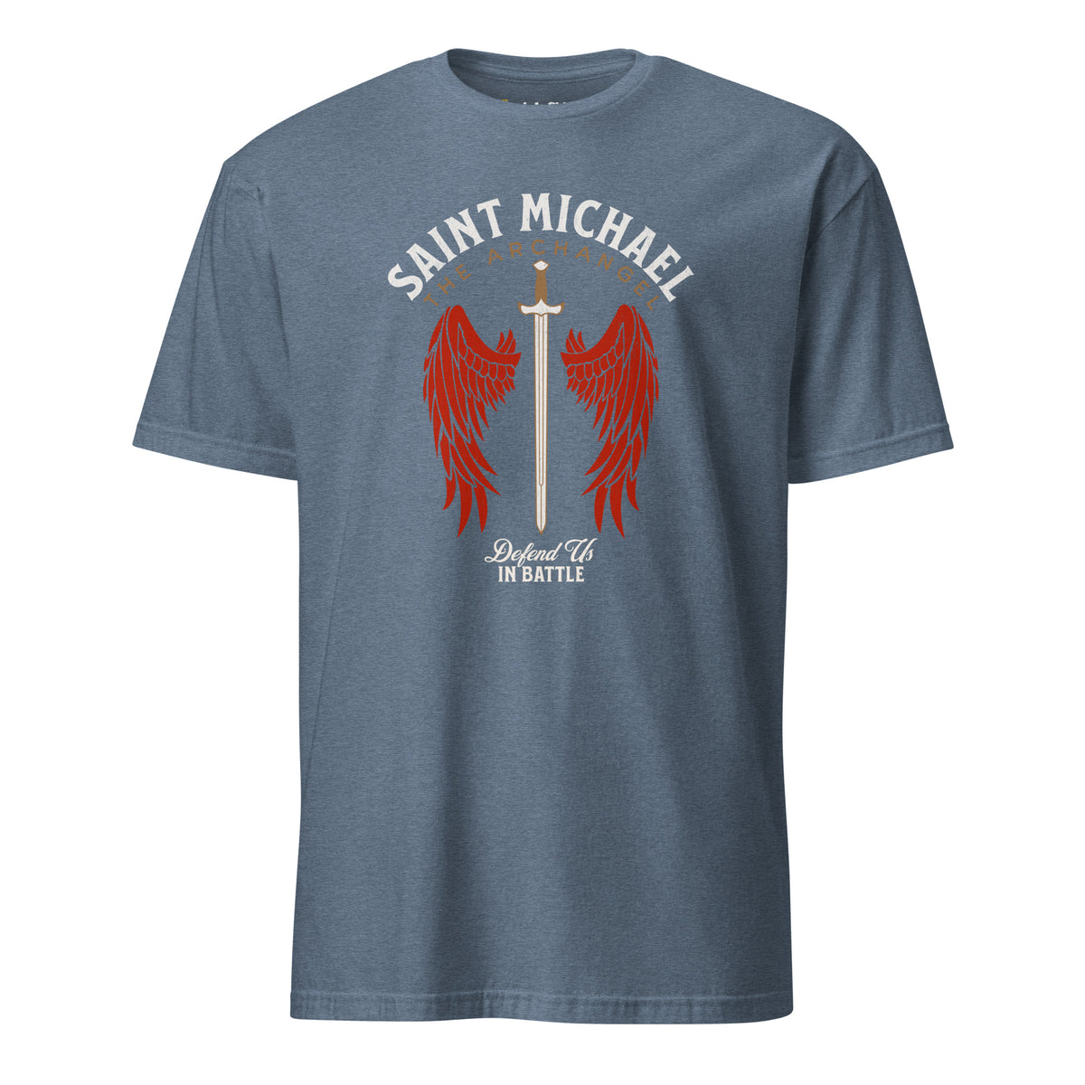St. Michael (Defend Us In Battle) - T-Shirt – Disciple Shirts