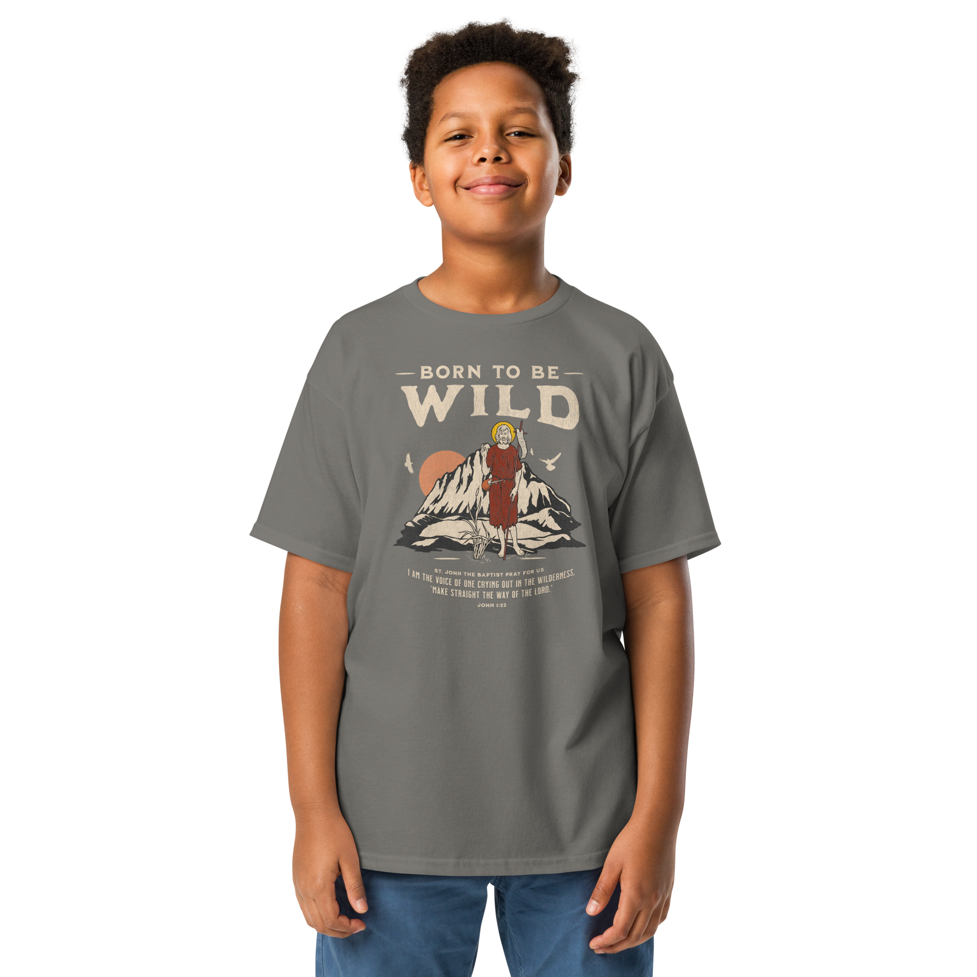 Born to Be Wild (John the Baptist) - Kids Tee