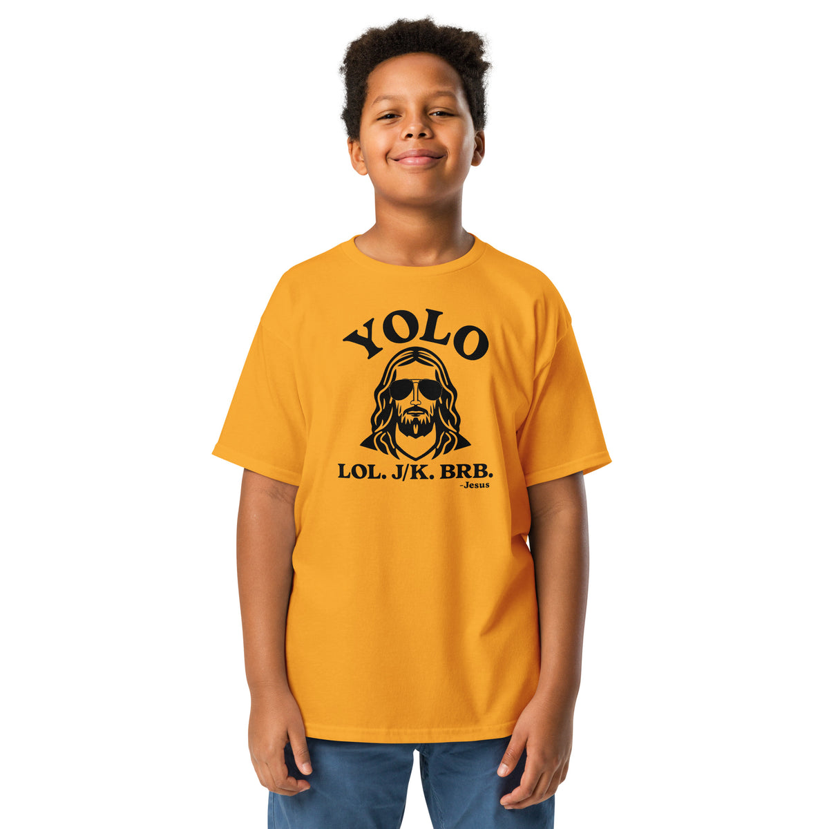 YOLO.LOL.JK.BRB | Kids Tee