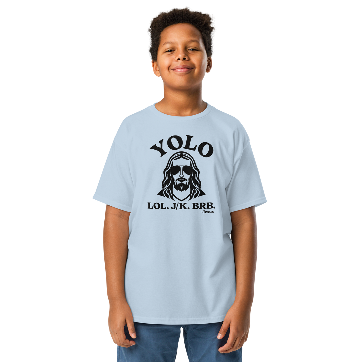 YOLO.LOL.JK.BRB | Kids Tee