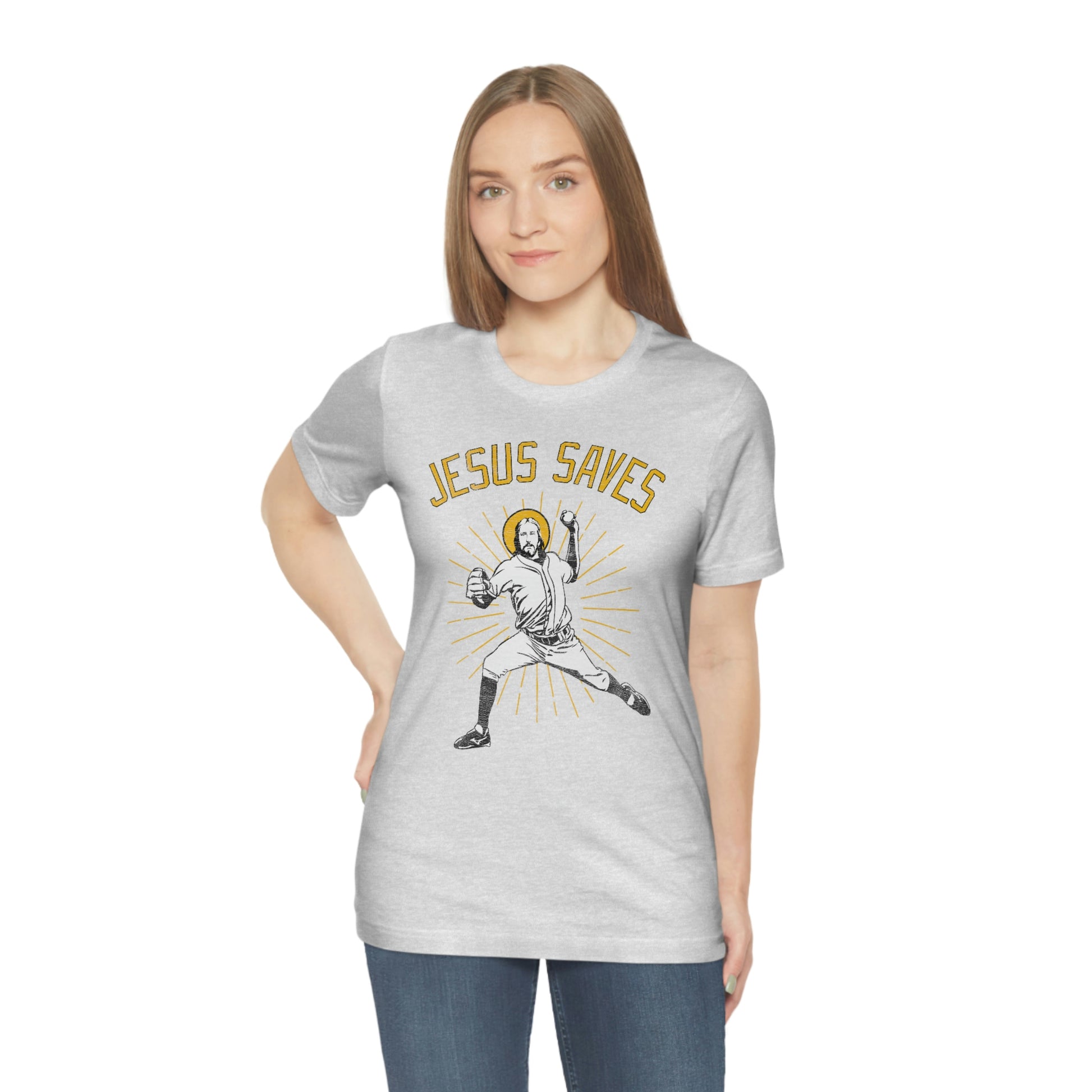Jesus Is My Protector Christian Sayings' Unisex Baseball T-Shirt