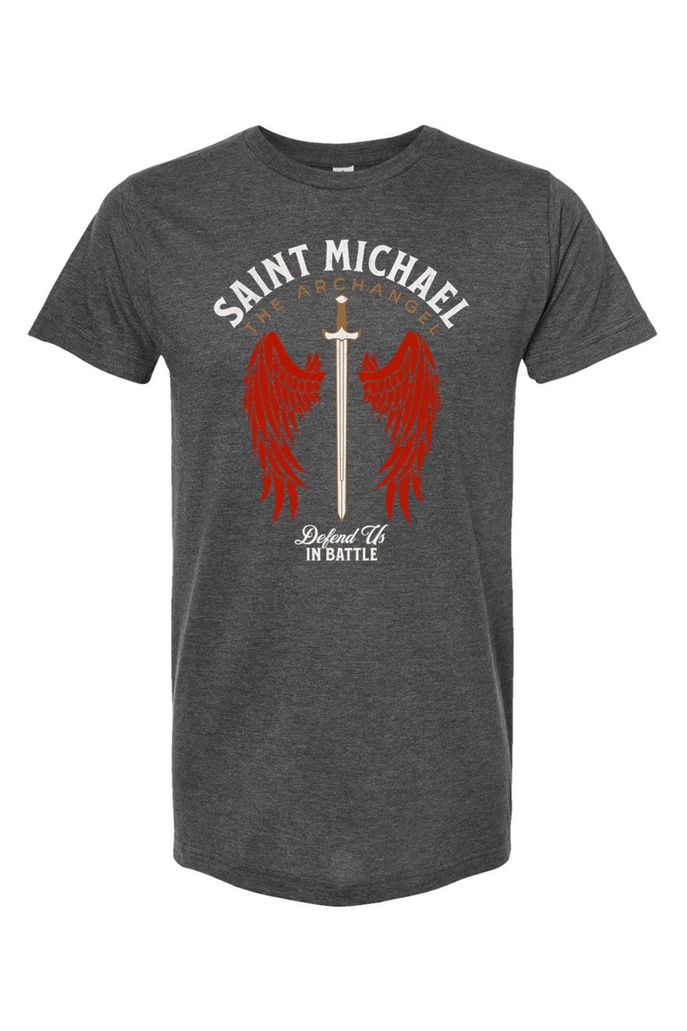 St. Michael - Defend Us In Battle - T-Shirt