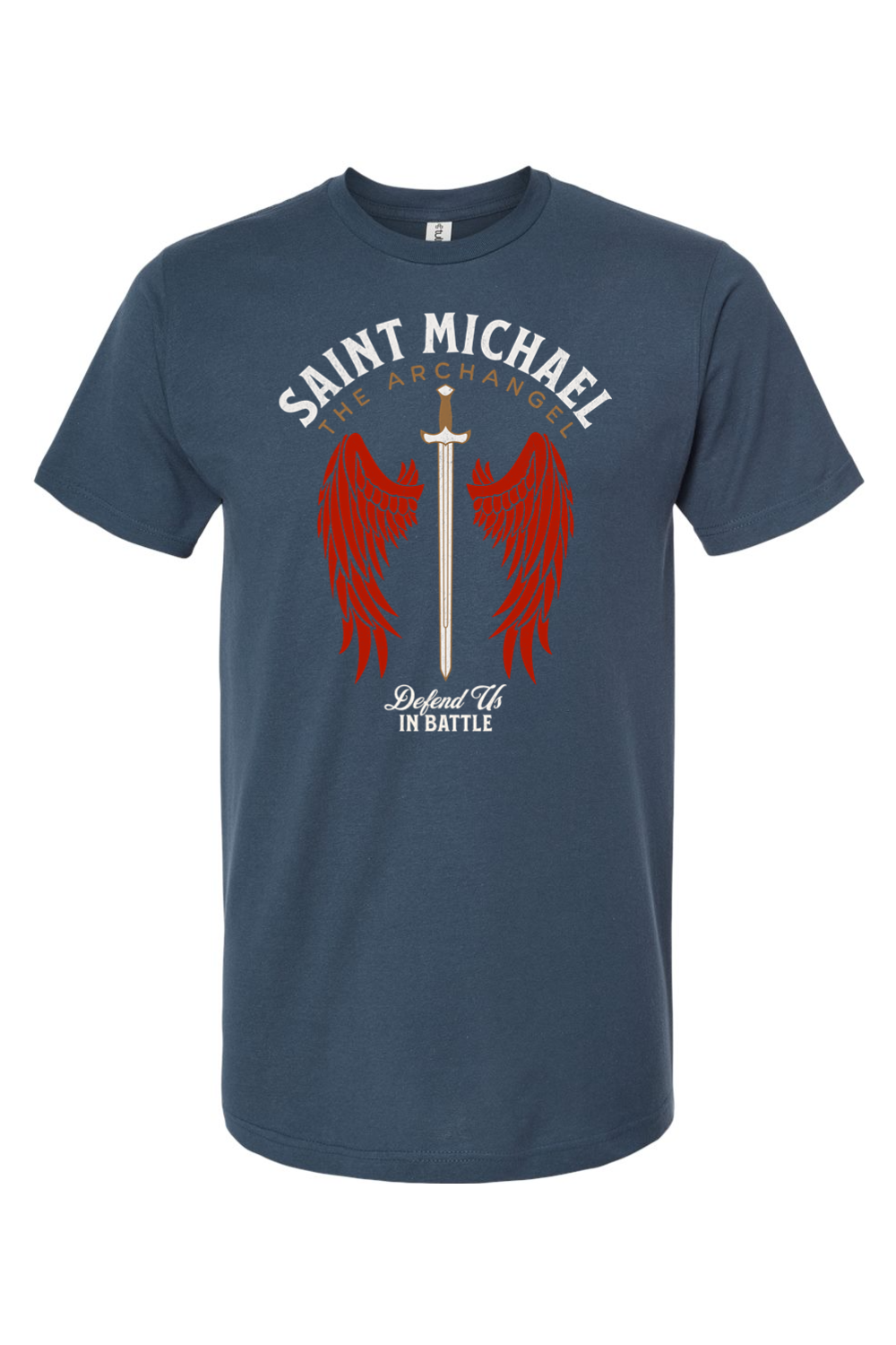 St. Michael - Defend Us In Battle - T-Shirt